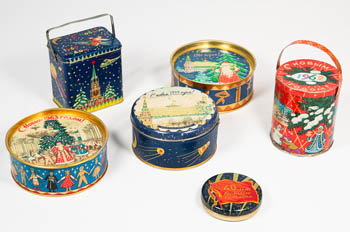 Шоколадные наборы конфет ручной работы, сделанные по ГОСТу СССР и упакованные в уникальные старые коробки.